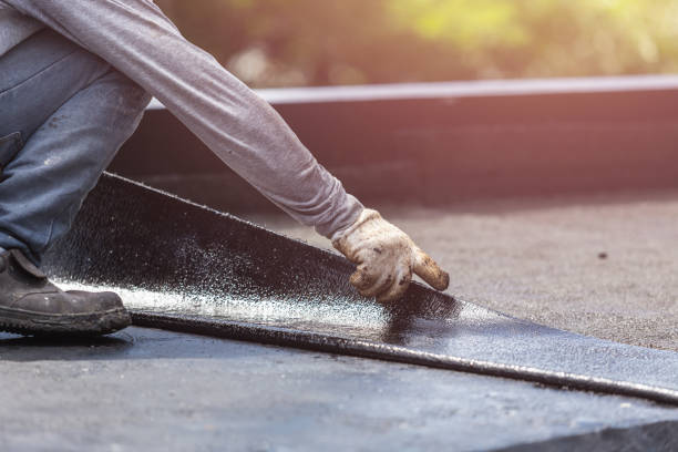 Professional Waterproofing technician working in Palmyra, NJ